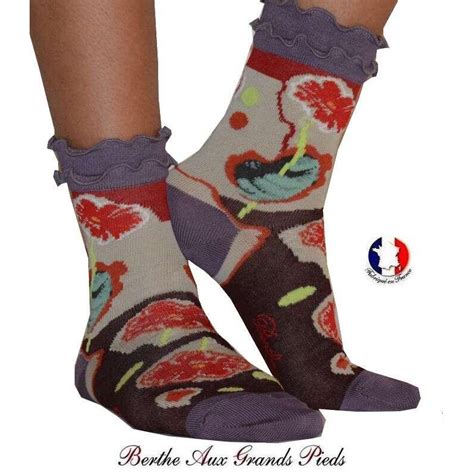 chaussettes berthes aux grands pieds|chaussettes femme fantaisie.